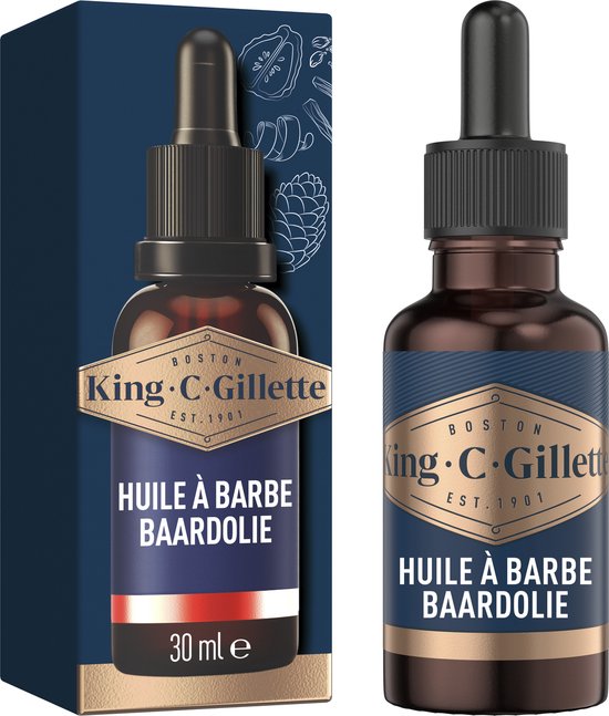 King C. Gillette Baardolie 30 ml