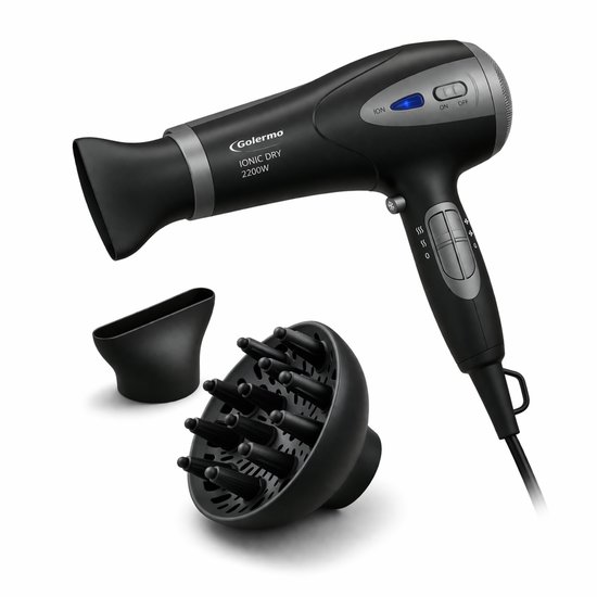 Golermo 2200 watt föhn met diffuser